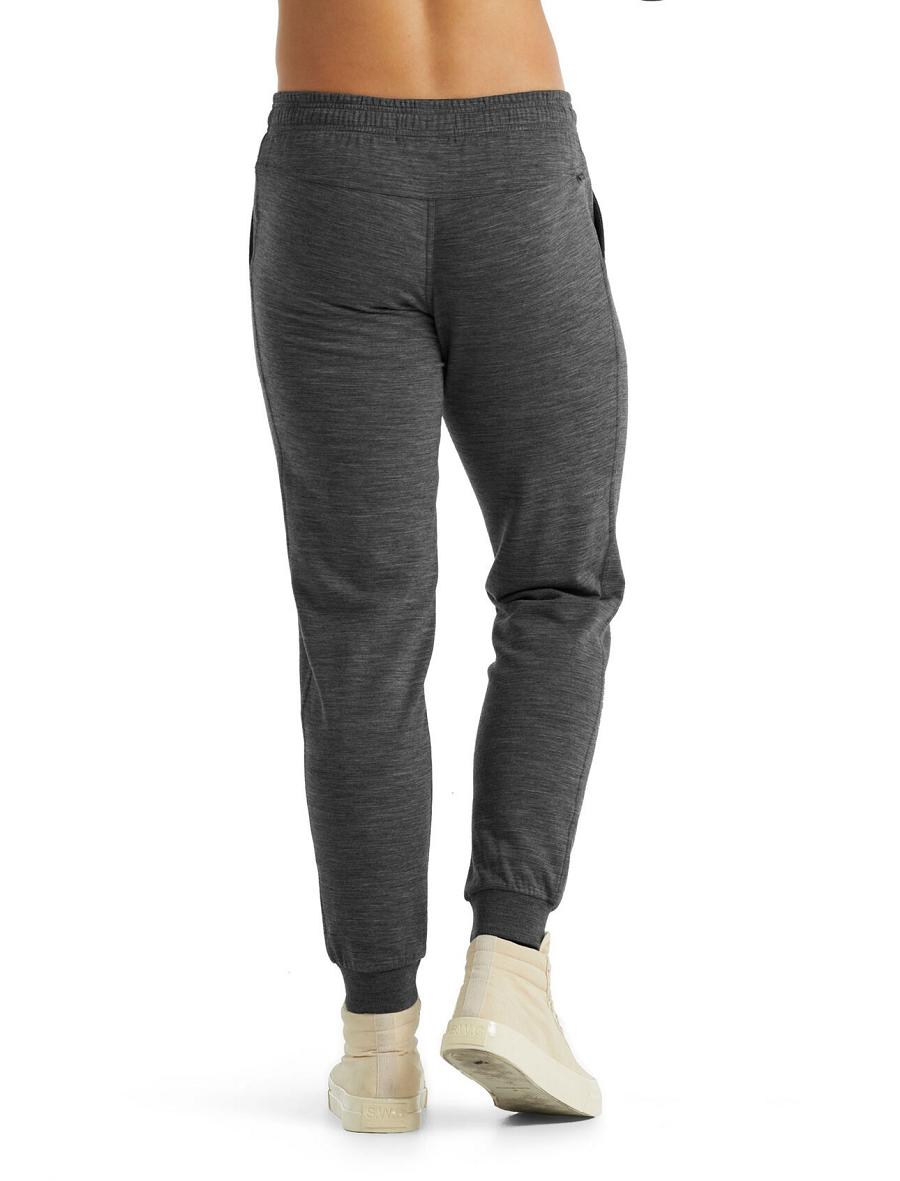 Men's Icebreaker Merino Shifter Pants Gritstone Heather | CA 1833PJJQ